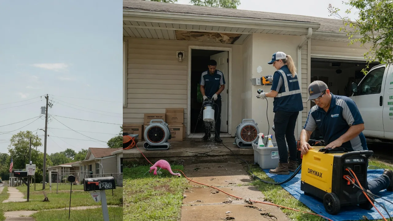 Storm Damage Water Removal in Cashion, OK near me